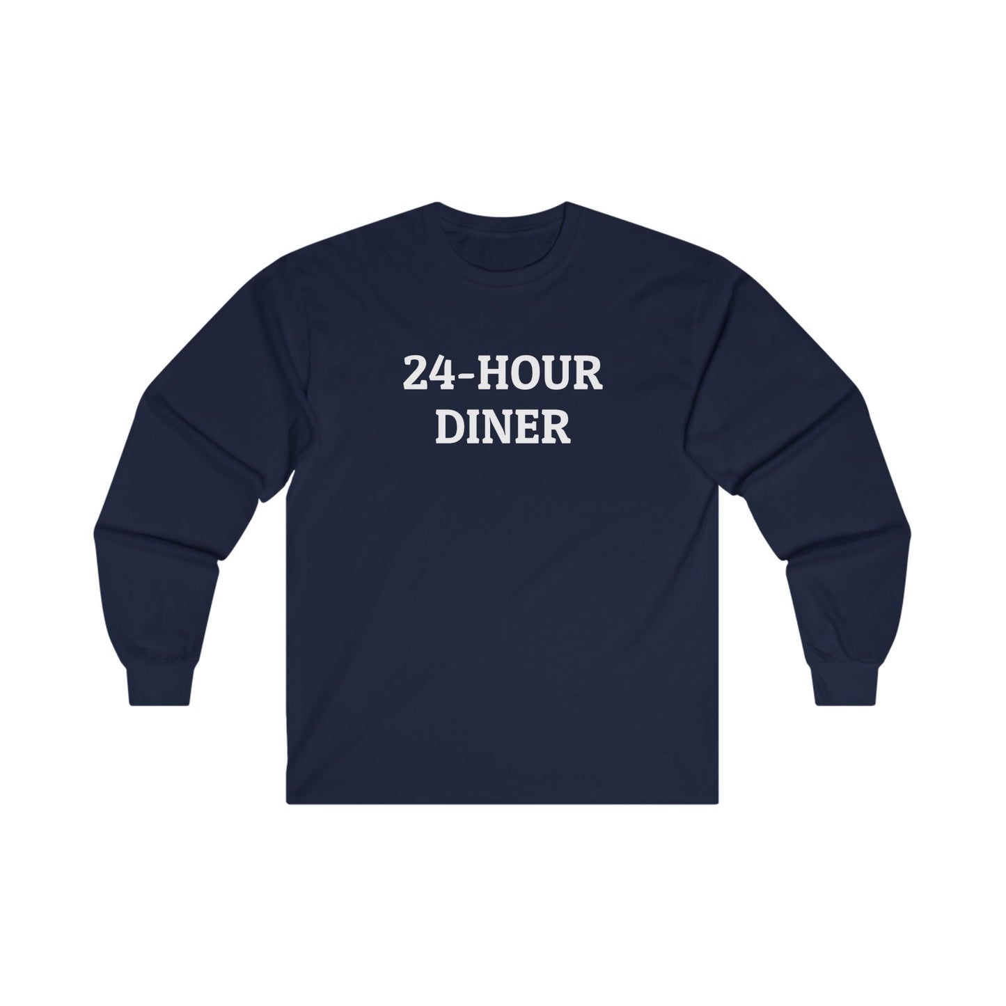 24 Hour Diner Long Sleeve Tee