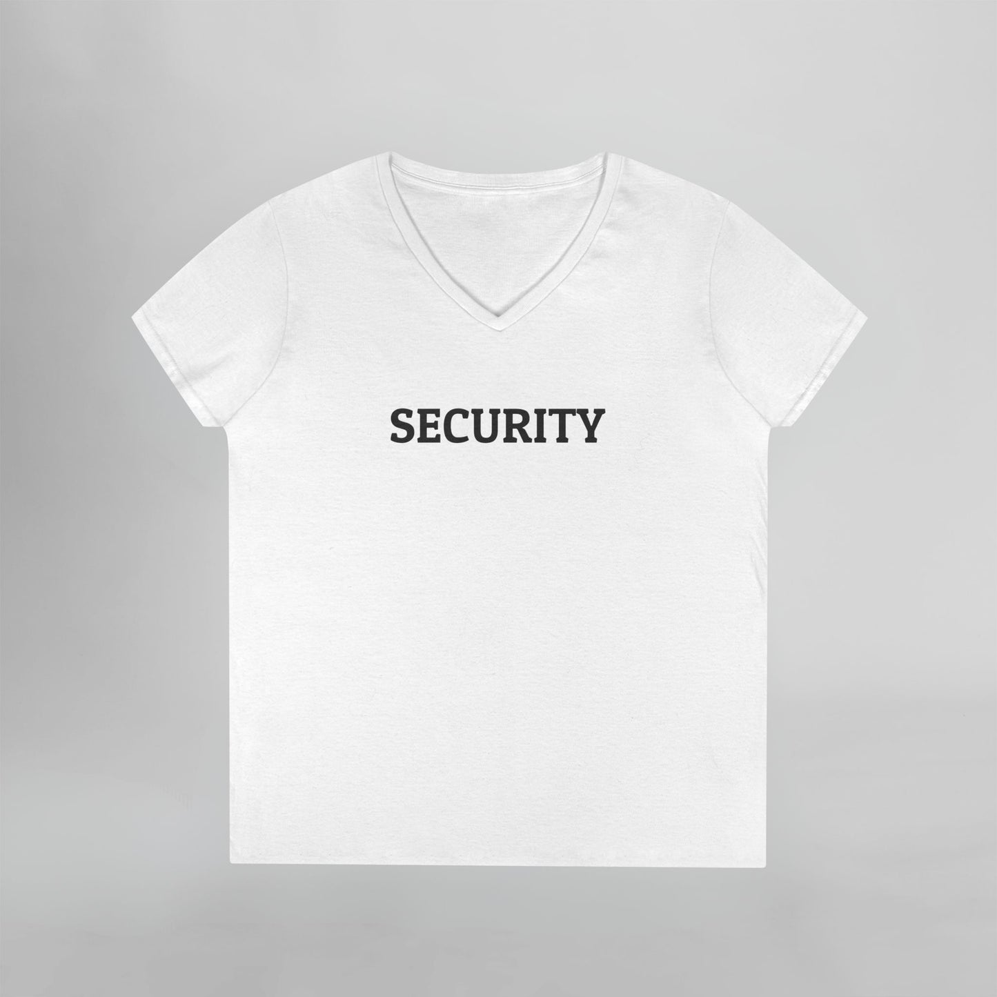 Security Women's V-Neck Tee