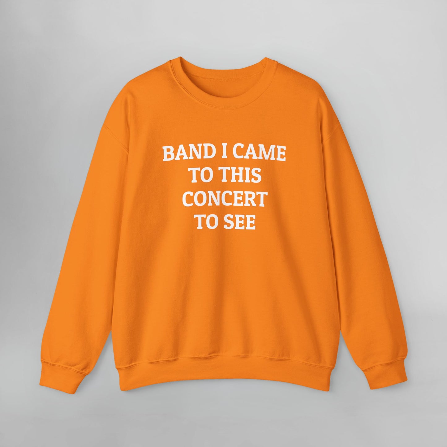 Band I Came to This Concert to See Sweatshirt