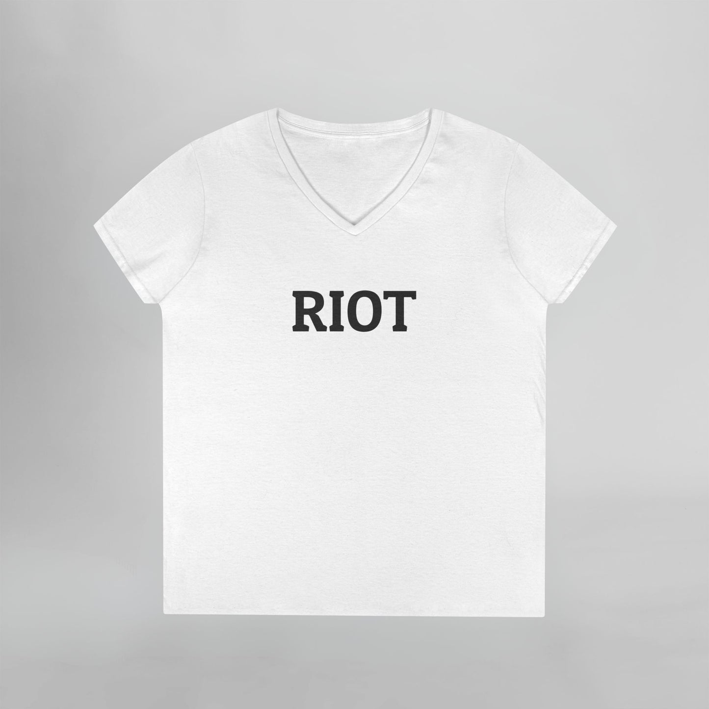 Riot Women's V-Neck Tee