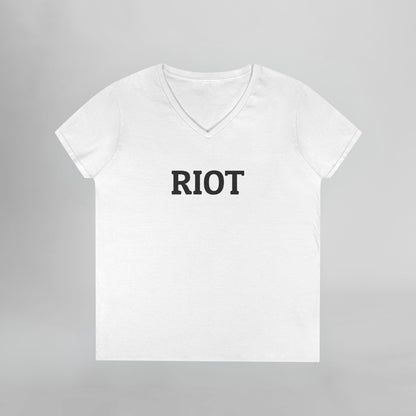 Riot Women's V-Neck Tee