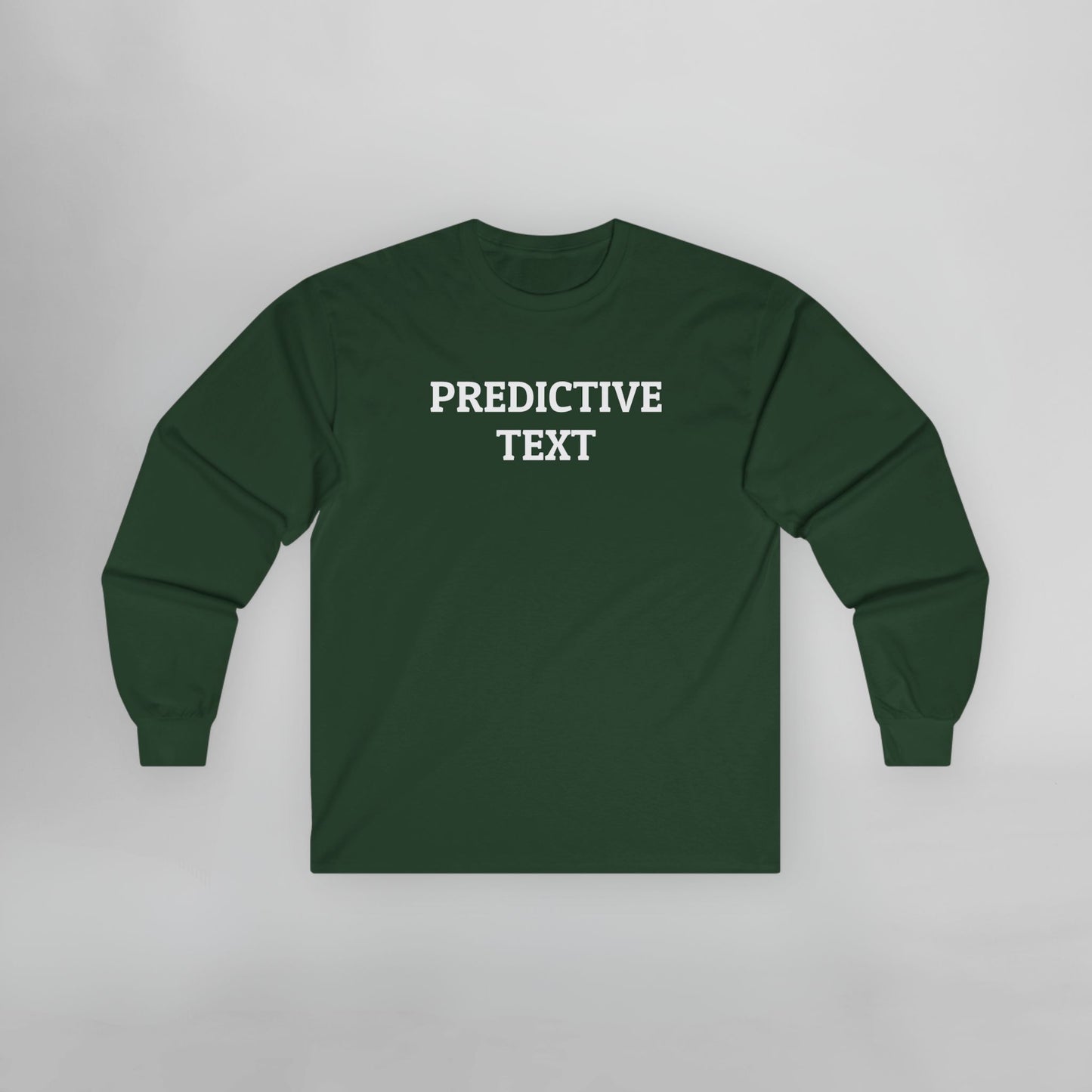 Predictive Text Long Sleeve Tee