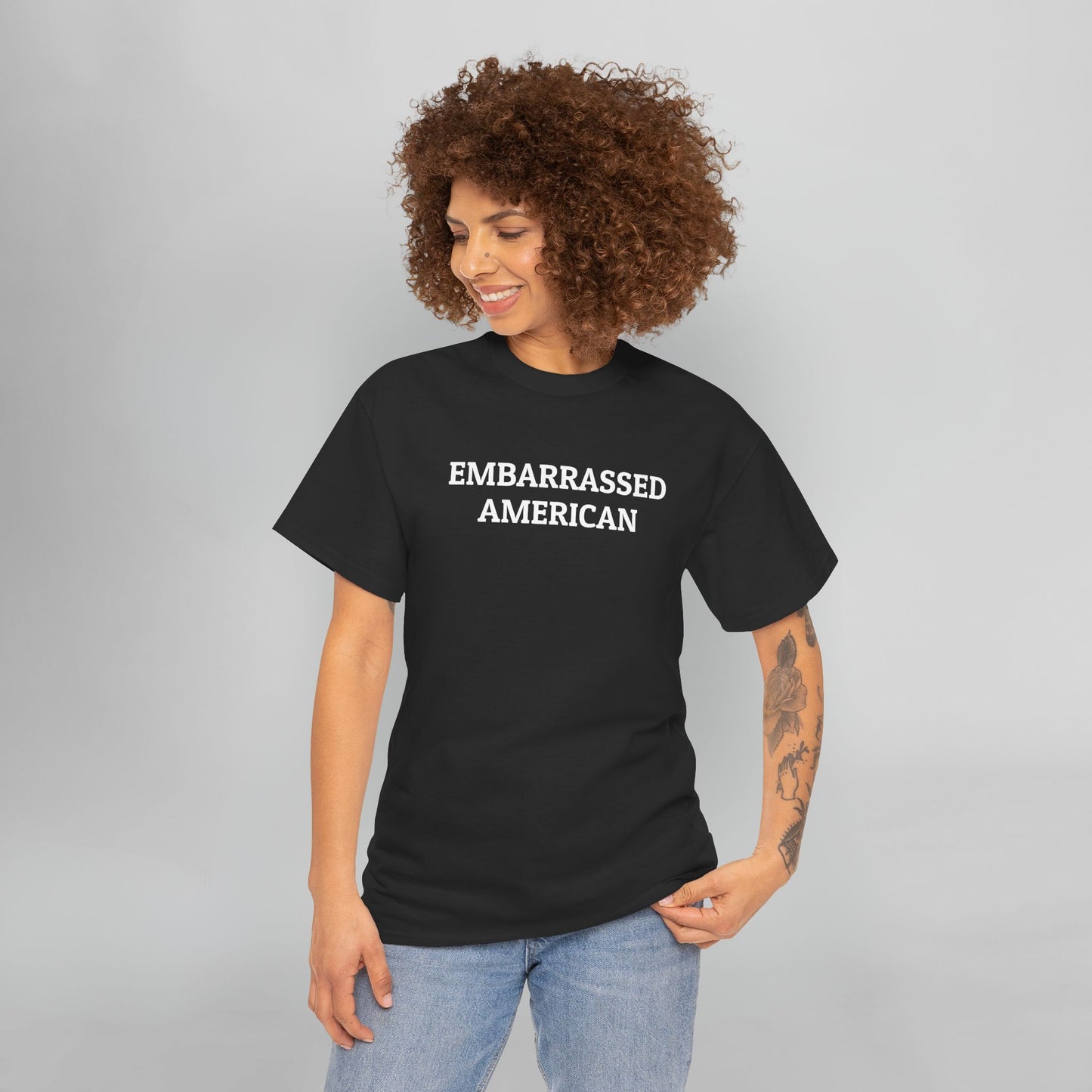 Embarrassed American Tee