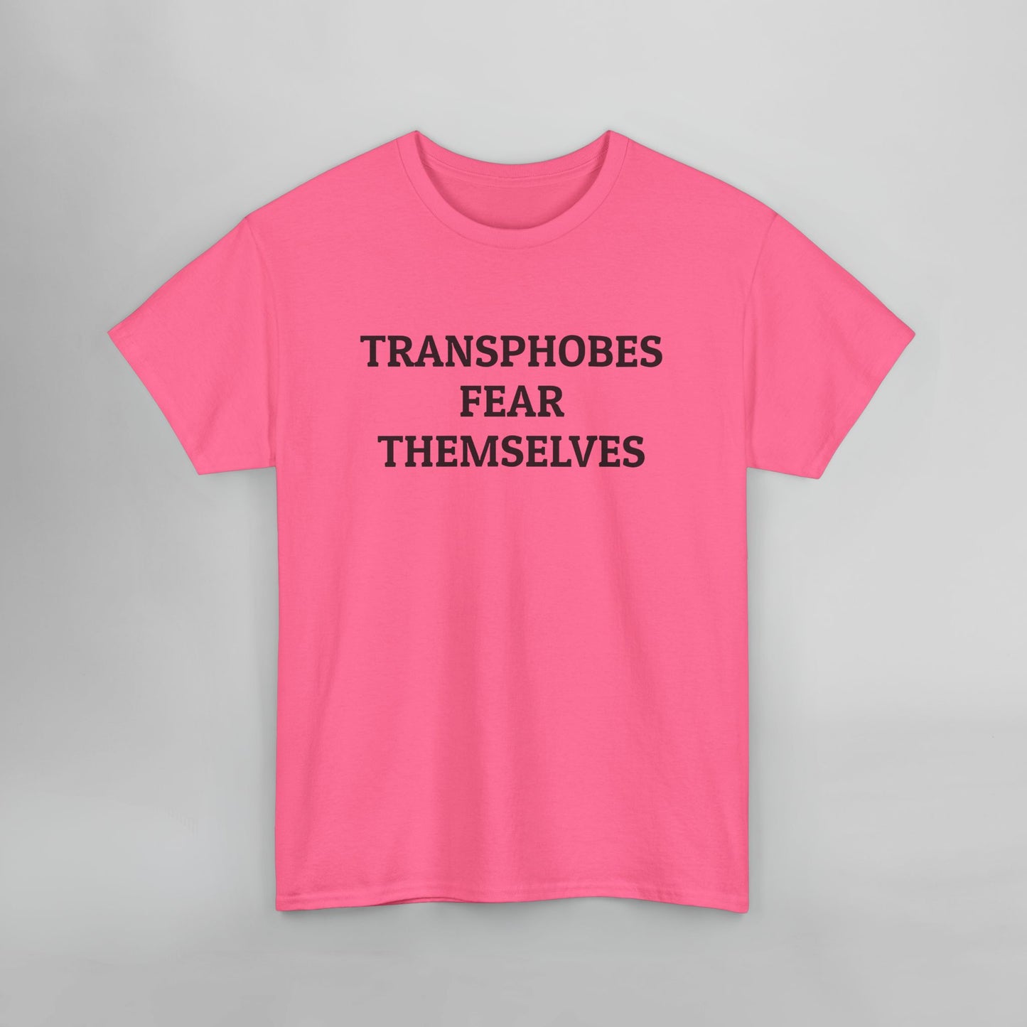 Transphobes Fear Themselves Tee