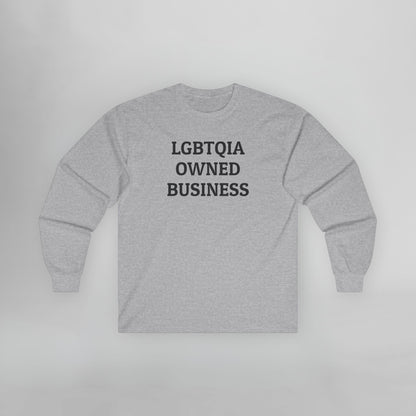 LGBTQIA Owned Business Long Sleeve Tee