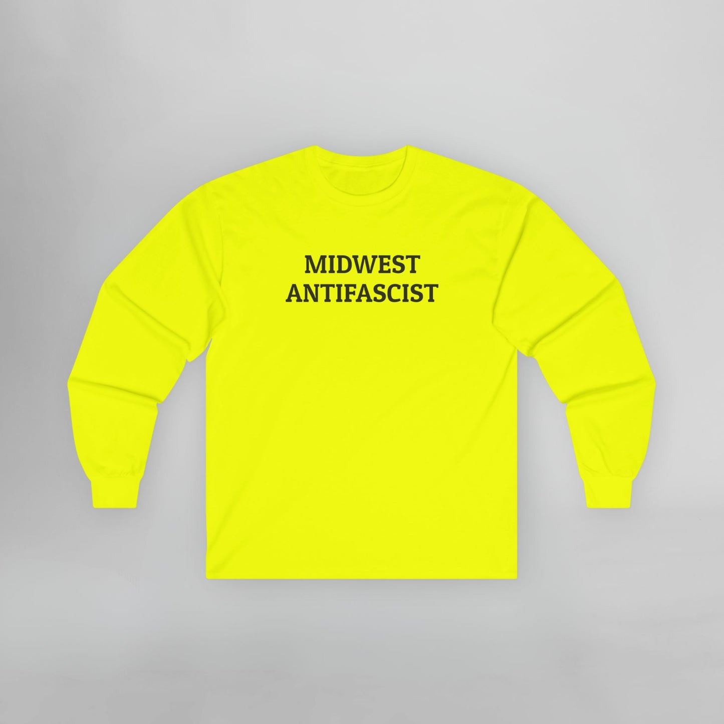 Midwest Antifascist Long Sleeve Tee