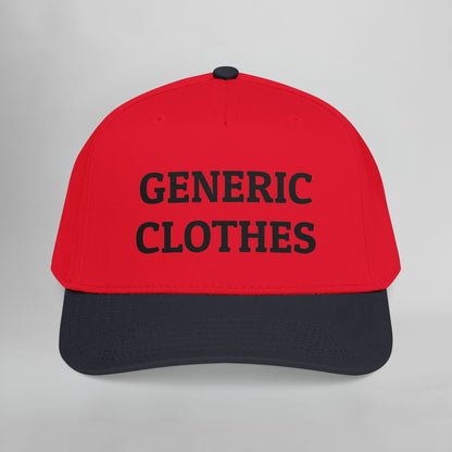 Generic Clothes Embroidered Mid Profile Baseball Cap