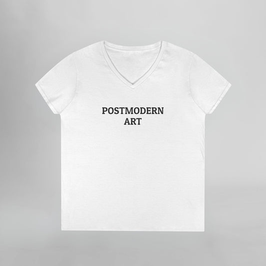 Postmodern Art Women's V-Neck Tee