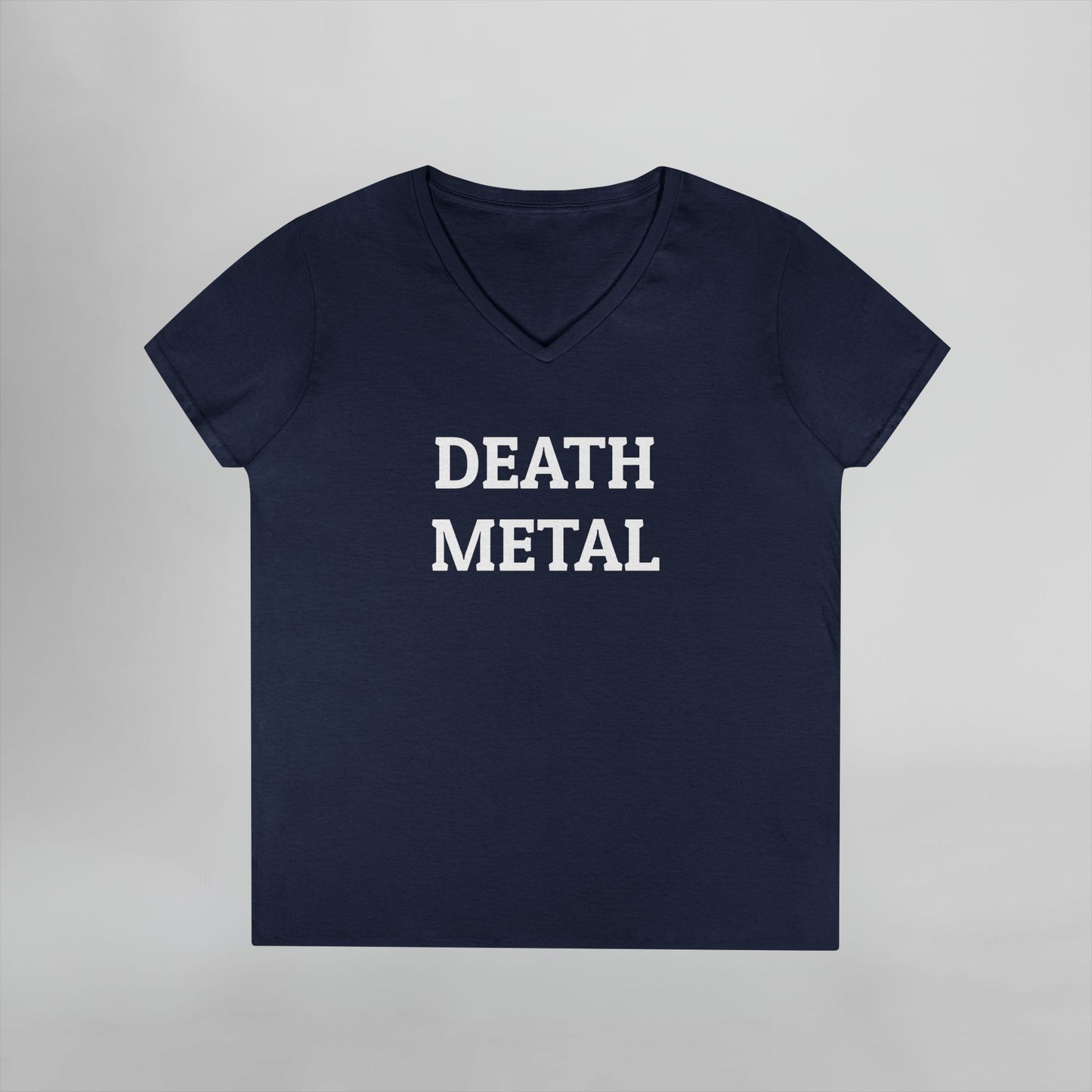 Death Metal Women's V-Neck Tee