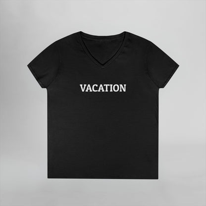 Vacation Women's V-Neck Tee