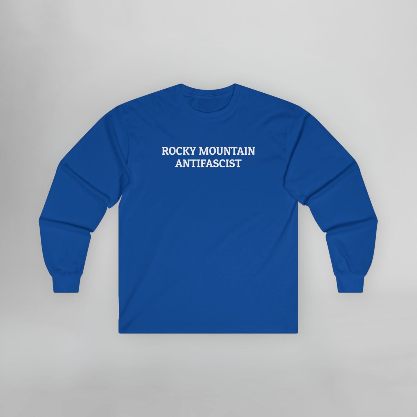 Rocky Mountain Antifascist Long Sleeve Tee