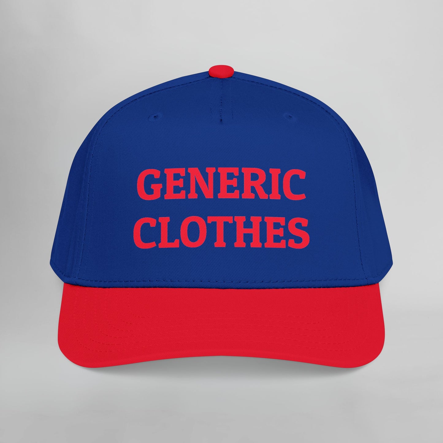 Generic Clothes Embroidered Mid Profile Baseball Cap