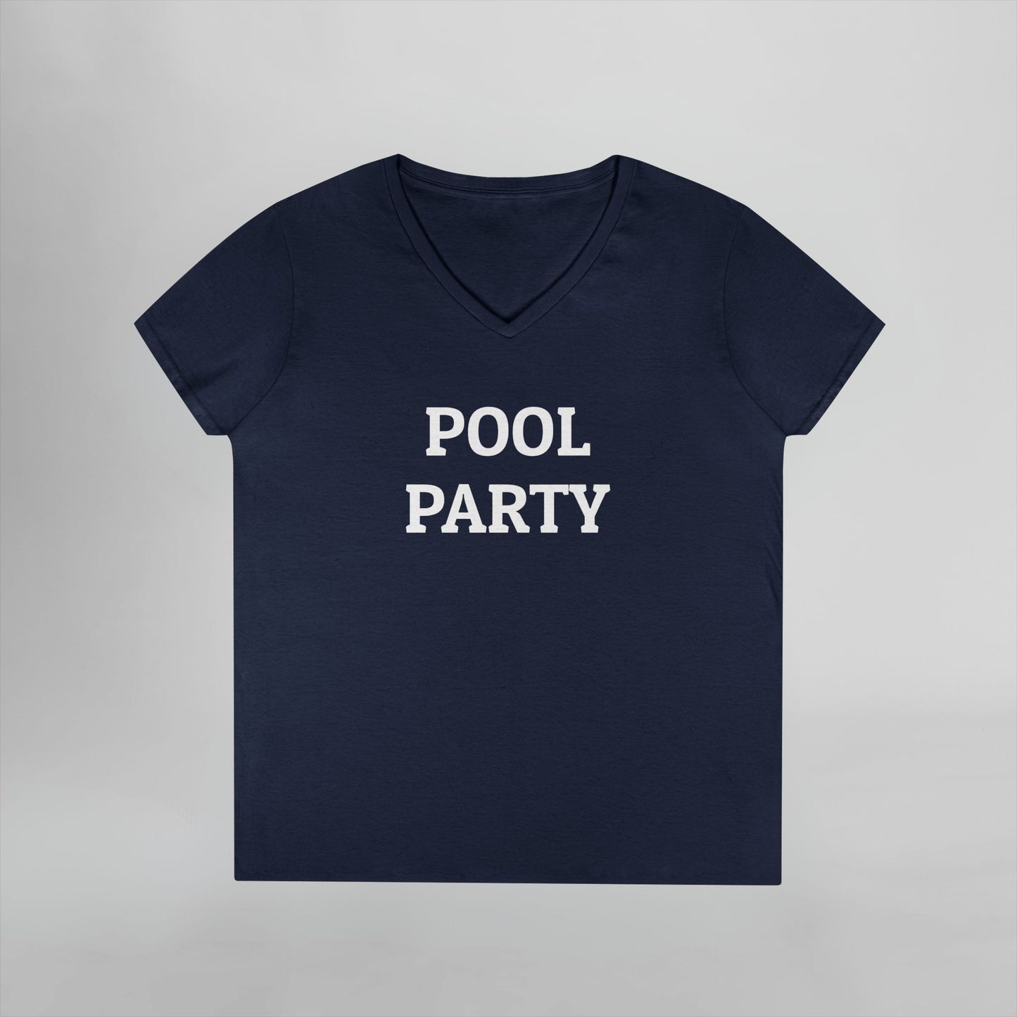 Pool Party Women's V-Neck Tee