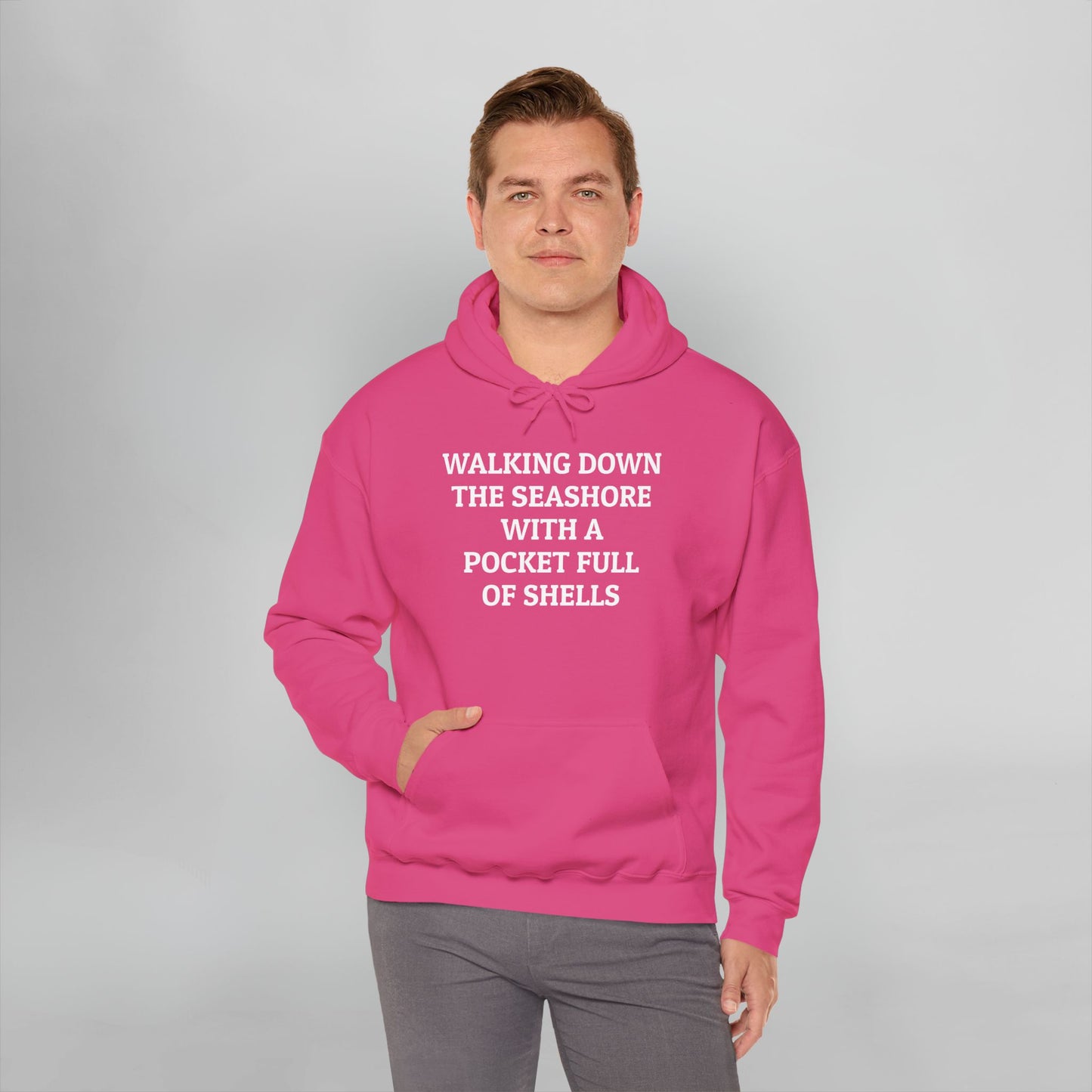 Walking Down the Seashore With a Pocket Full of Shells Hoodie