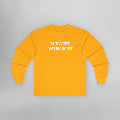 Midwest Antifascist Long Sleeve Tee