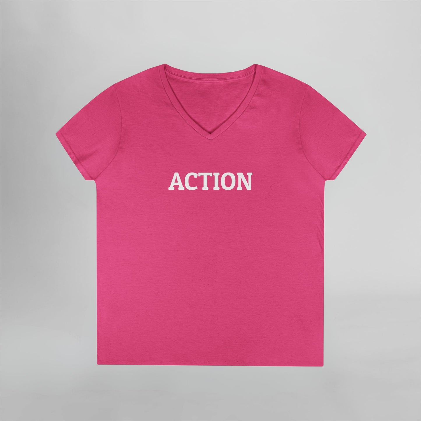 Action Women's V-Neck Tee