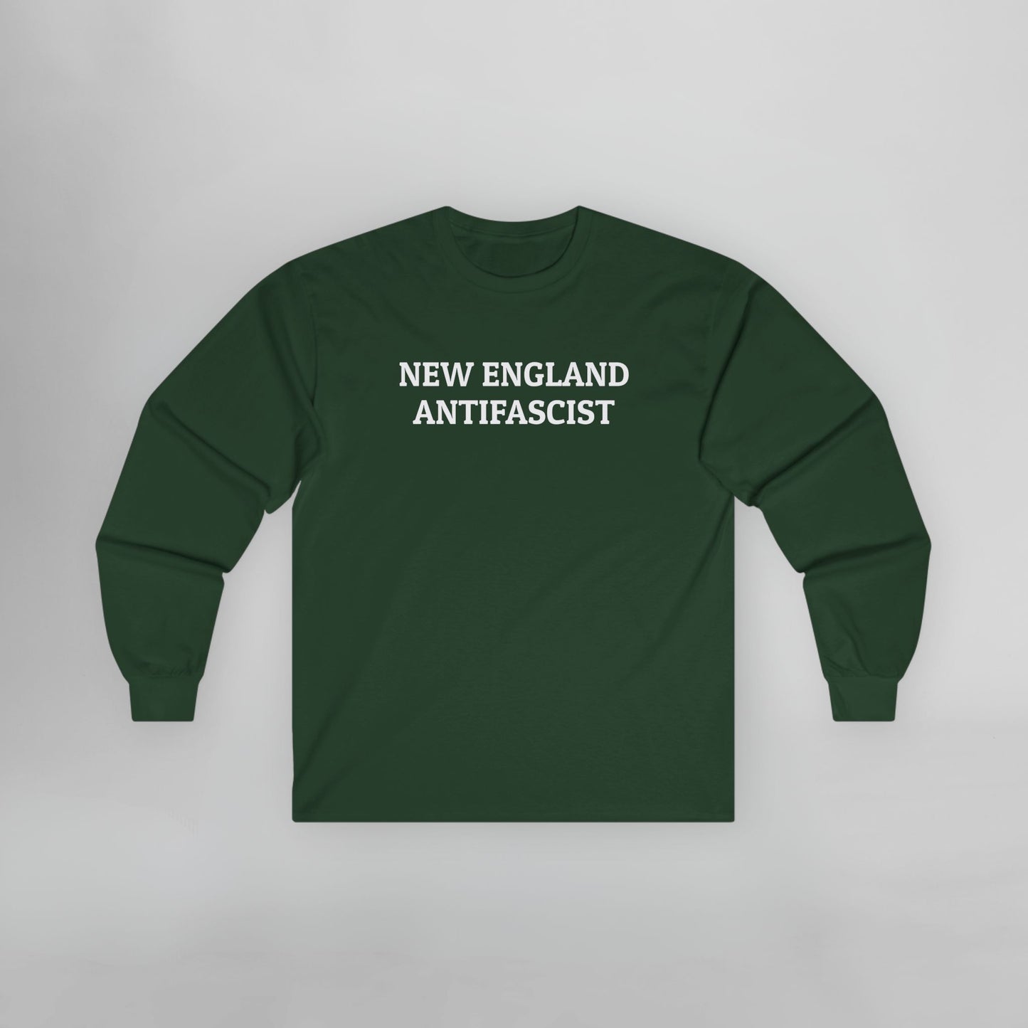 New England Antifascist Long Sleeve Tee
