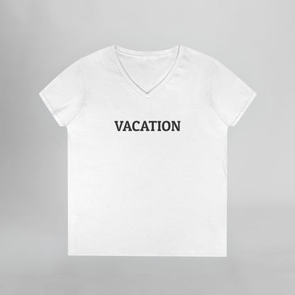Vacation Women's V-Neck Tee