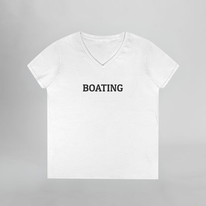 Boating Women's V-Neck Tee