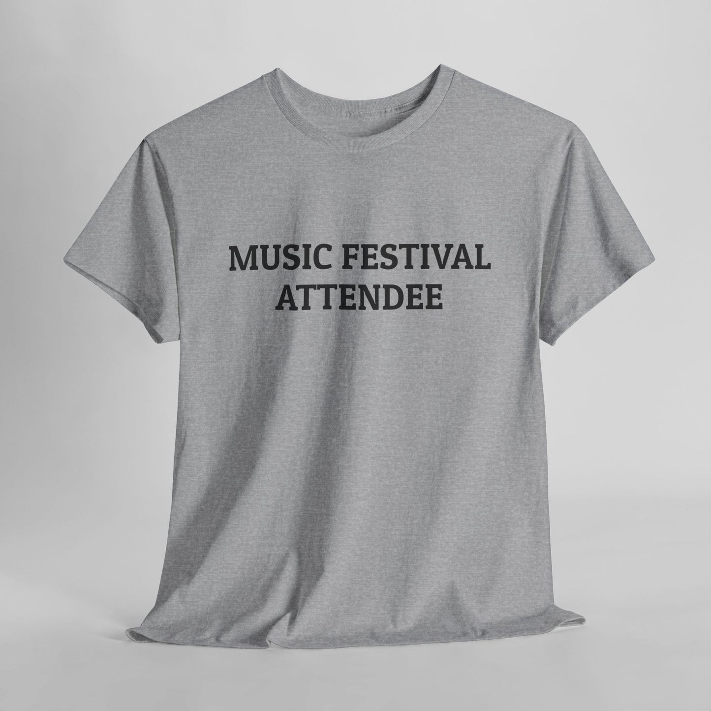 Music Festival Attendee Tee