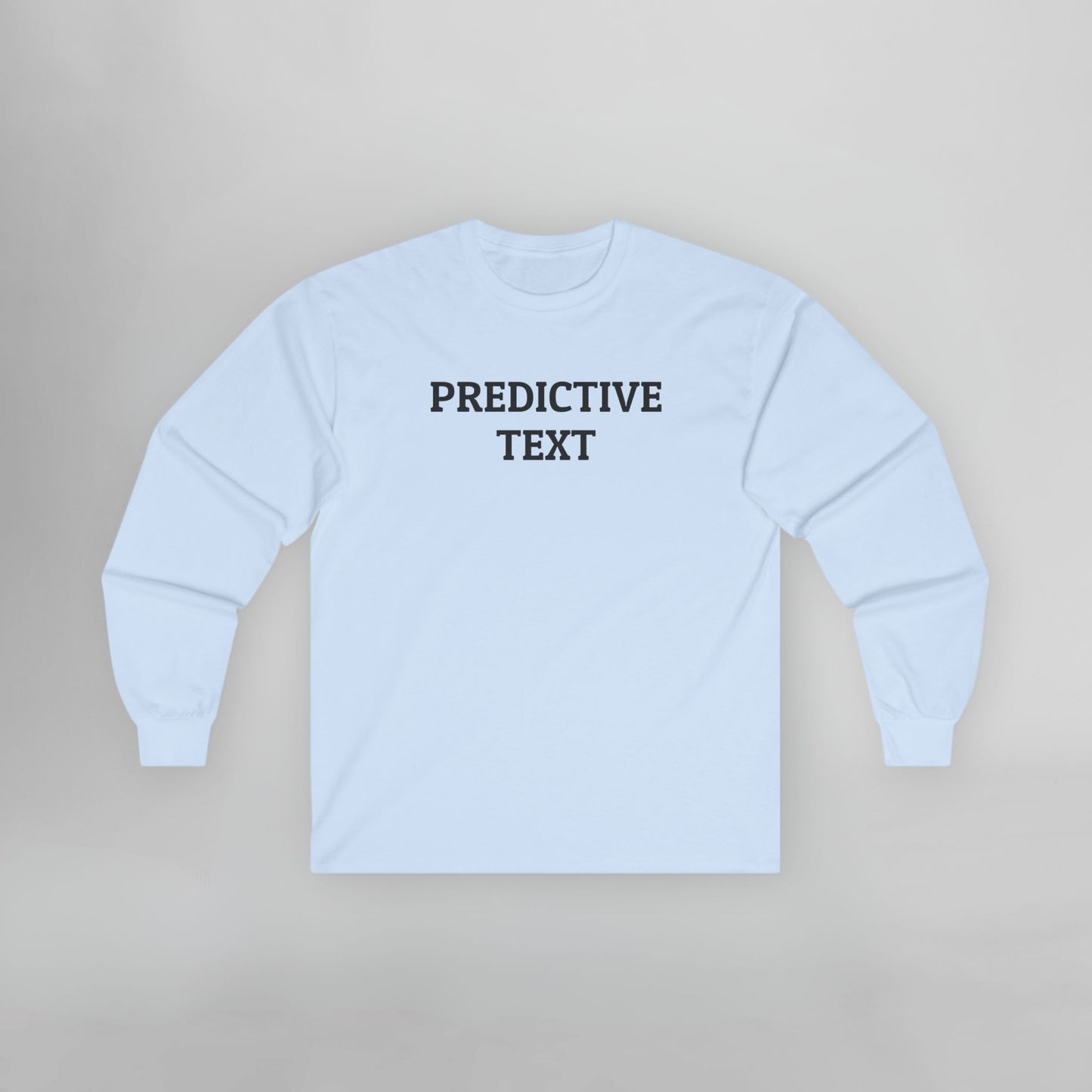 Predictive Text Long Sleeve Tee