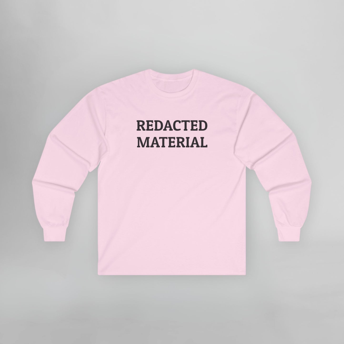 Redacted Material Long Sleeve Tee