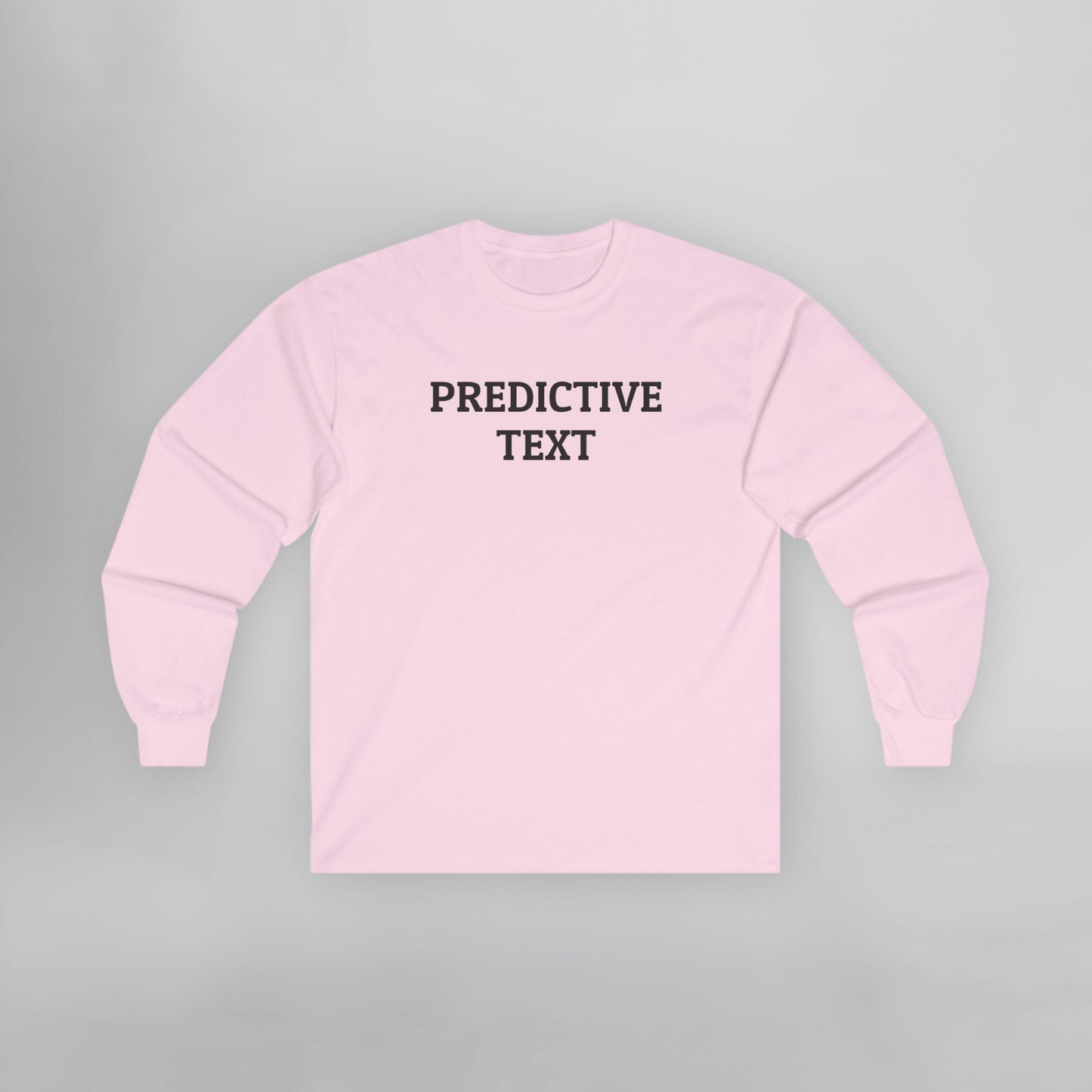 Predictive Text Long Sleeve Tee