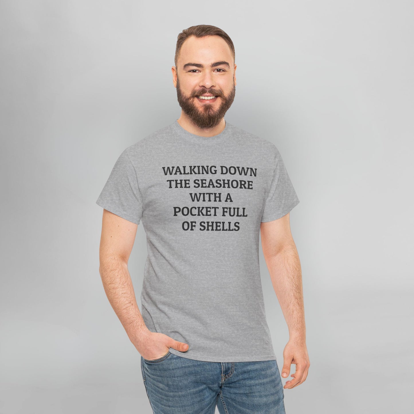 Walking Down the Seashore With a Pocket Full of Shells Tee