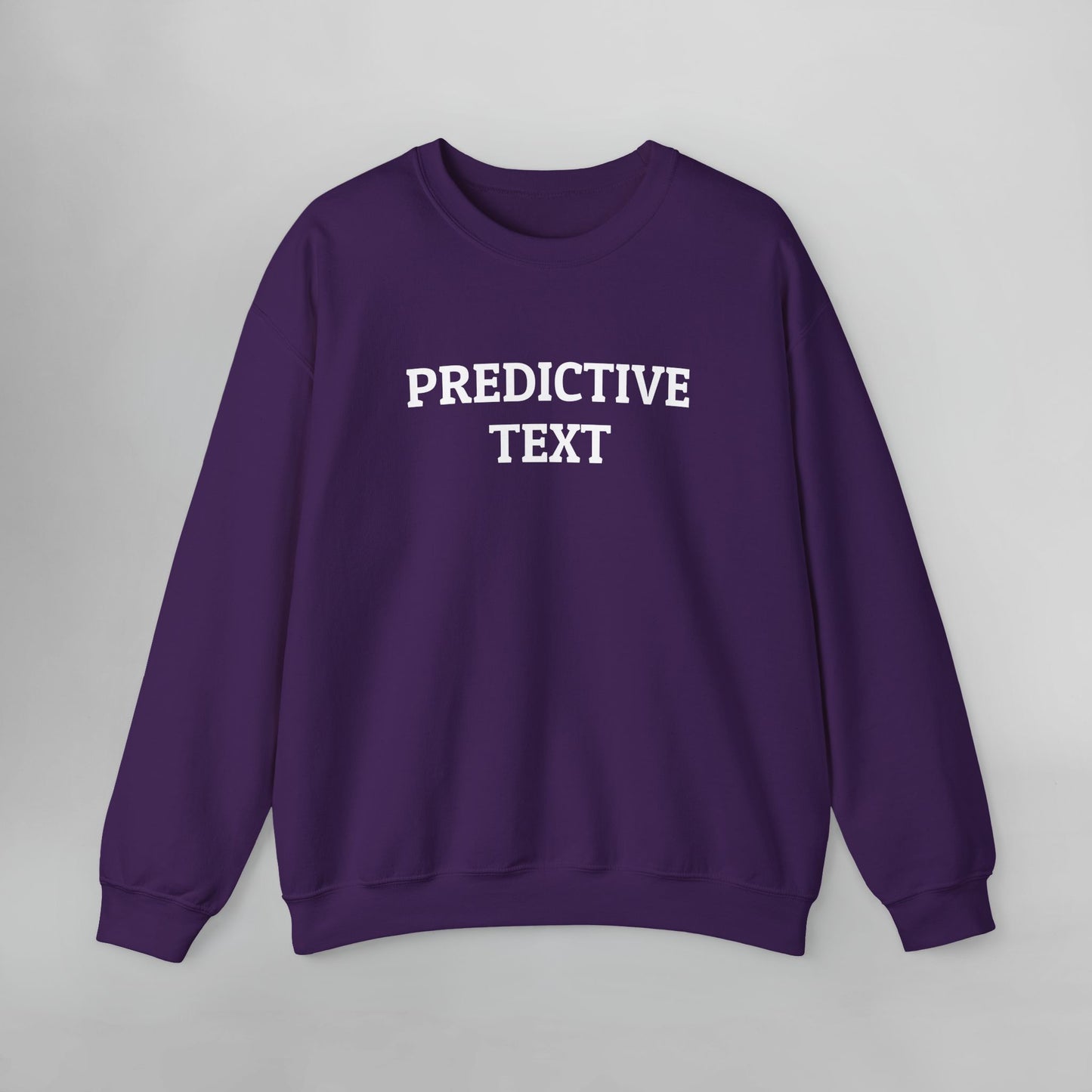 Predictive Text Sweatshirt