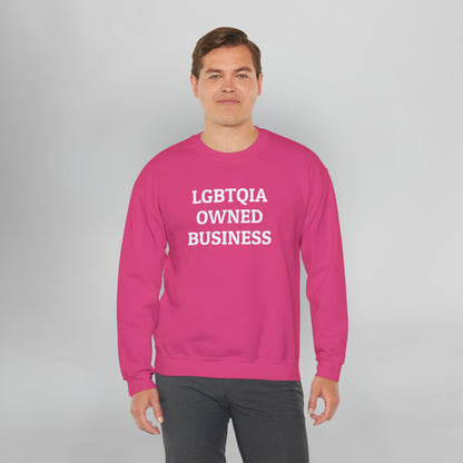 LGBTQIA Owned Business Sweatshirt