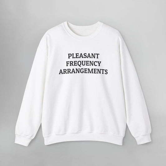 Pleasant Frequency Arrangements Sweatshirt