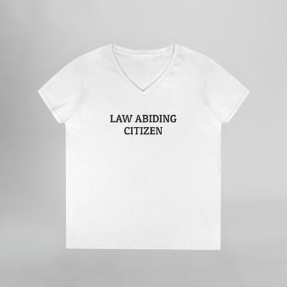 Law Abiding Citizen Women's V-Neck Tee