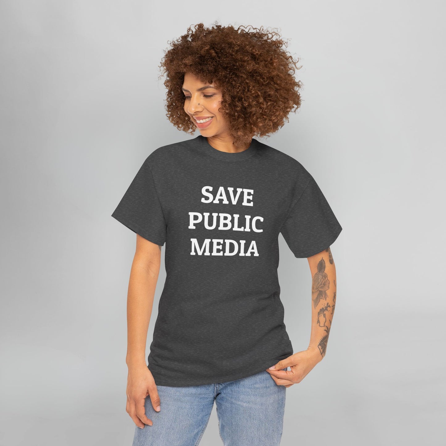 Save Public Media Tee