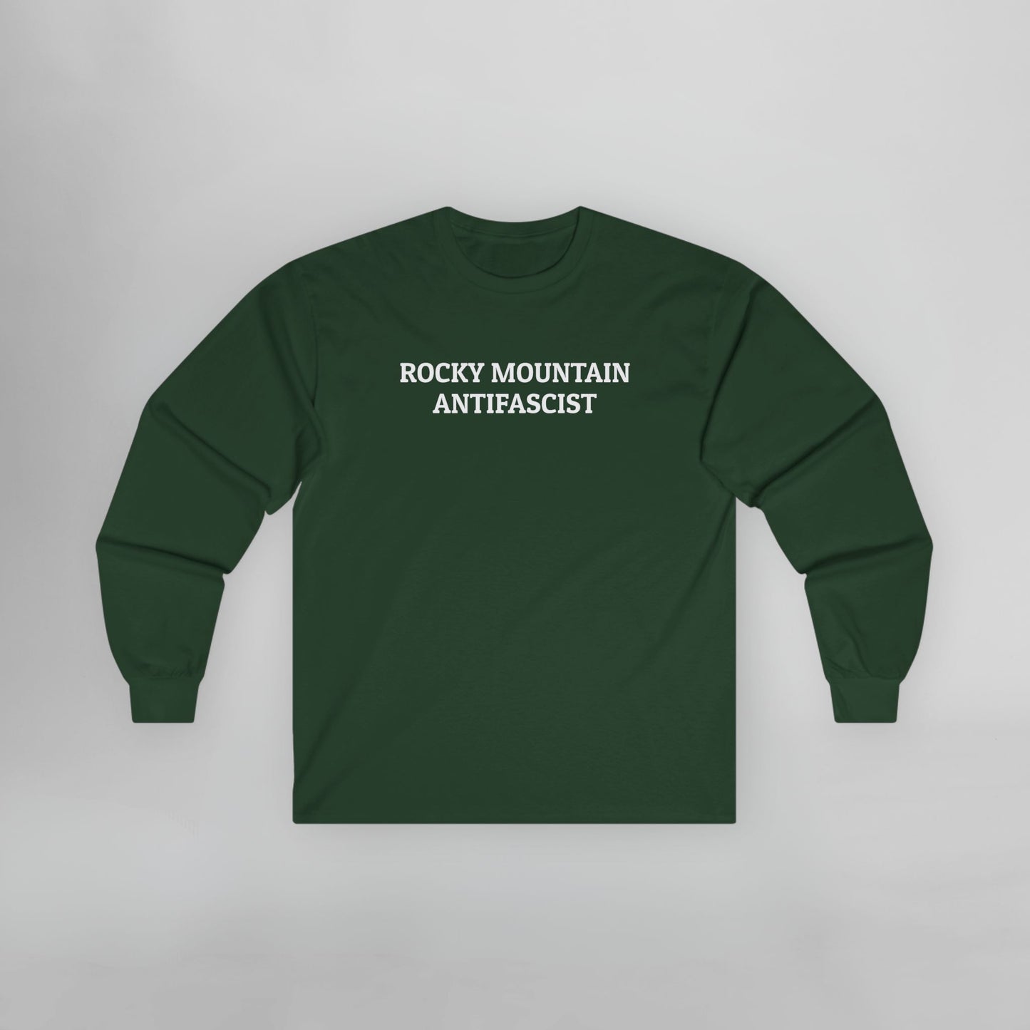 Rocky Mountain Antifascist Long Sleeve Tee