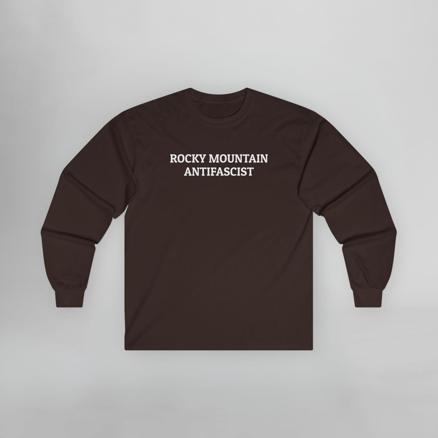 Rocky Mountain Antifascist Long Sleeve Tee