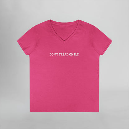 Don't Tread On D.C. Women's V-Neck Tee
