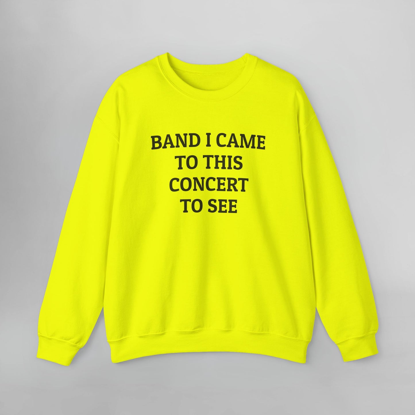 Band I Came to This Concert to See Sweatshirt