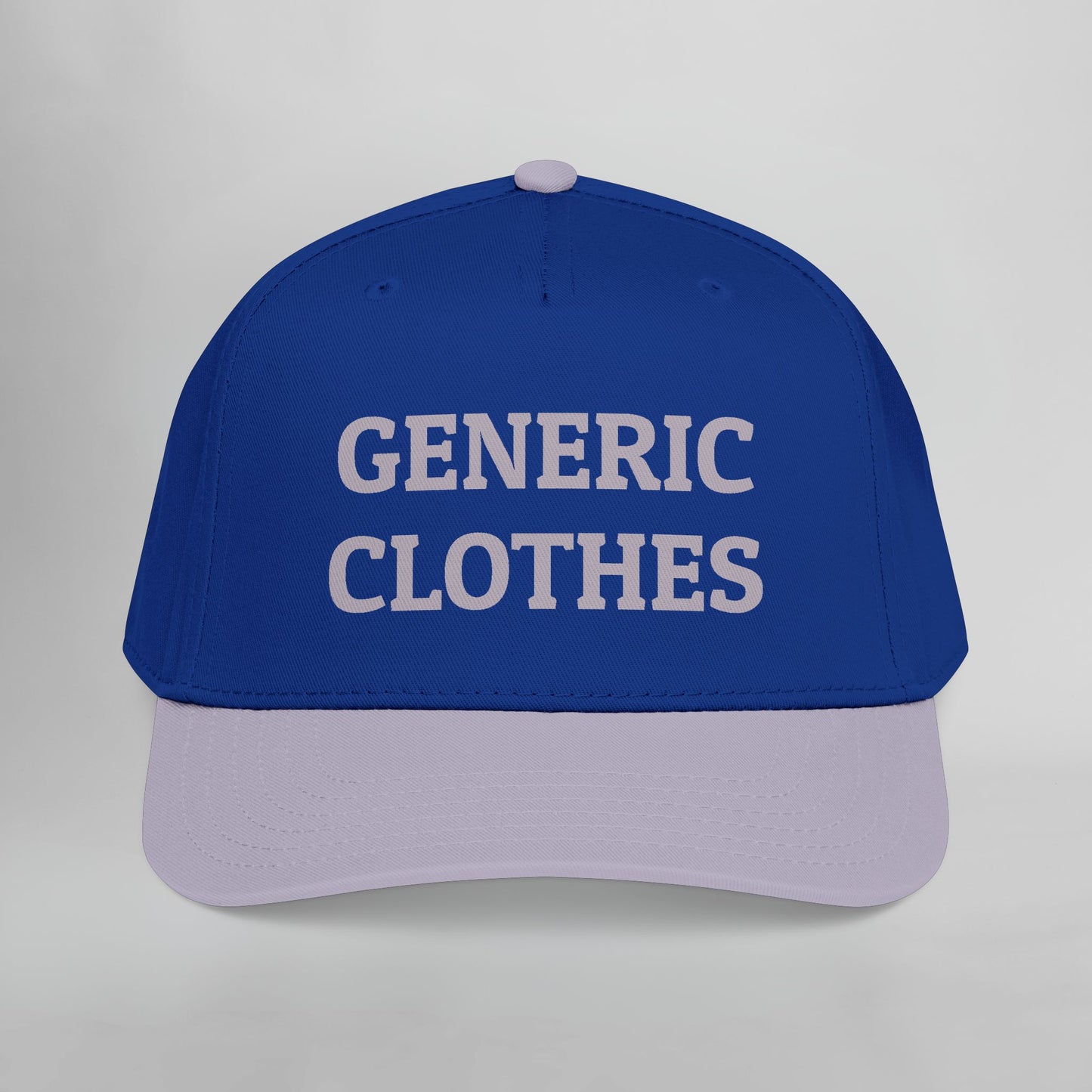 Generic Clothes Embroidered Mid Profile Baseball Cap