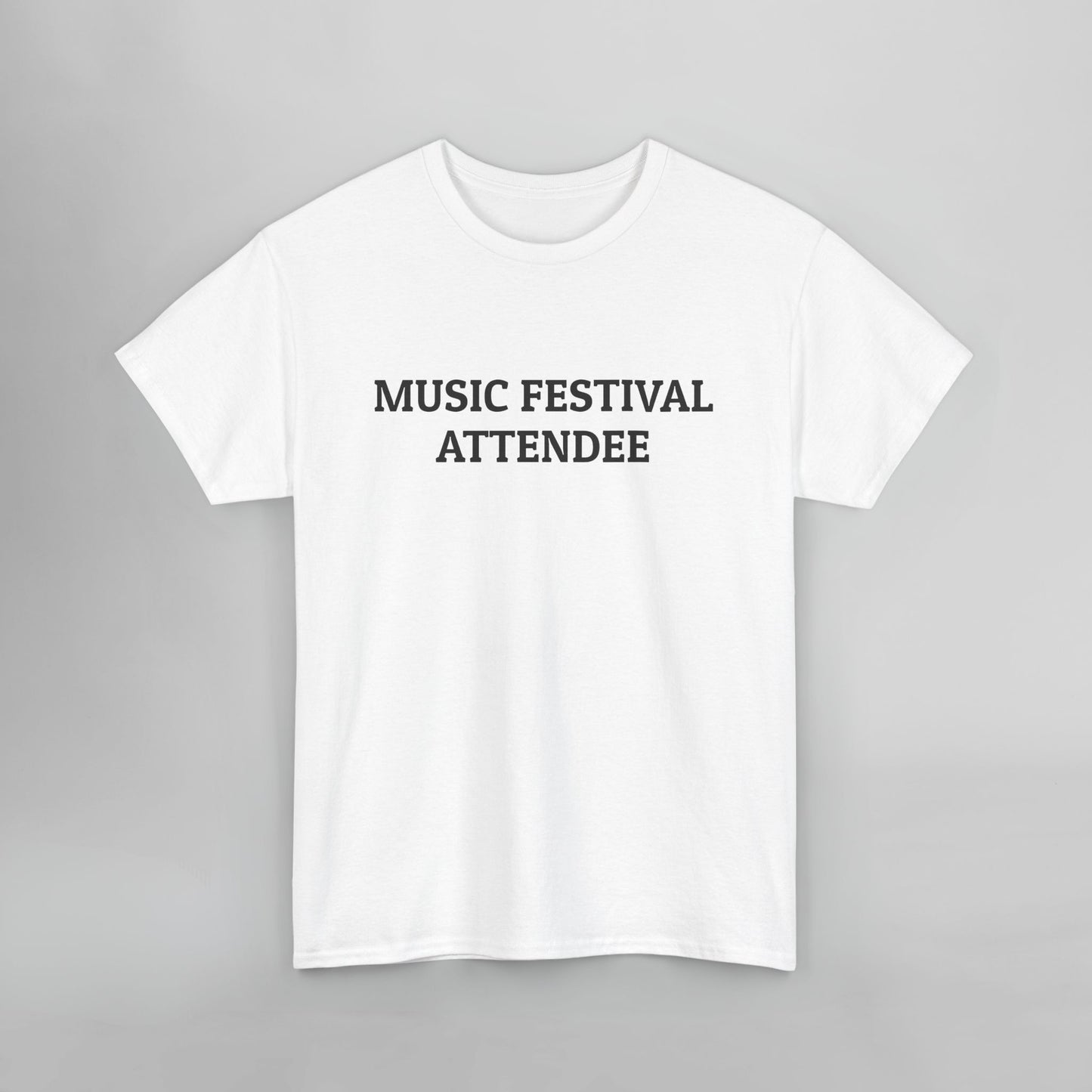 Music Festival Attendee Tee