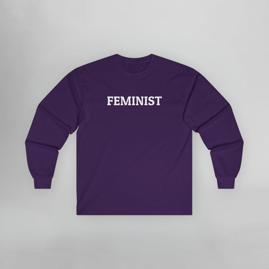 Feminist Long Sleeve Tee