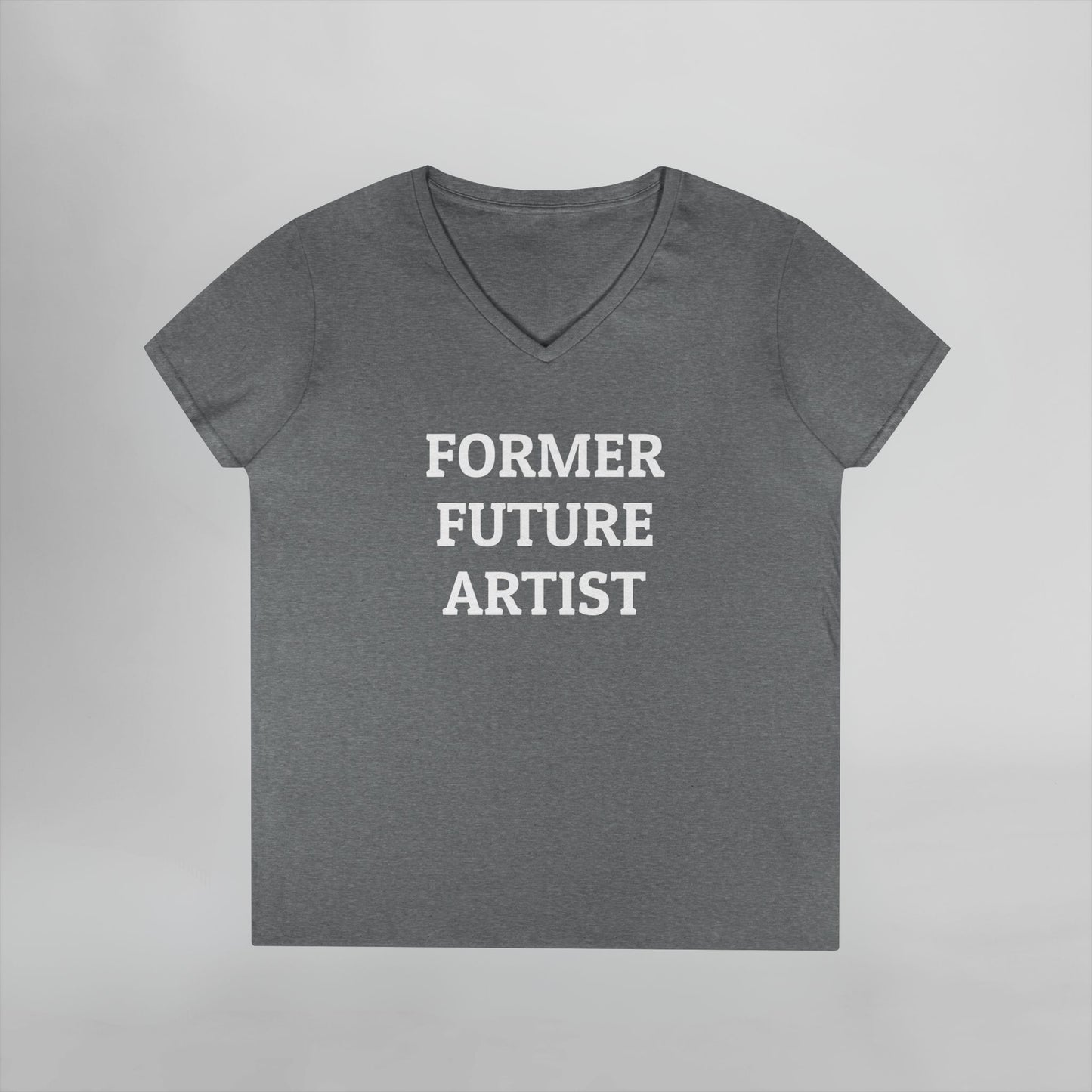 Former Future Artist Women's V-Neck Tee
