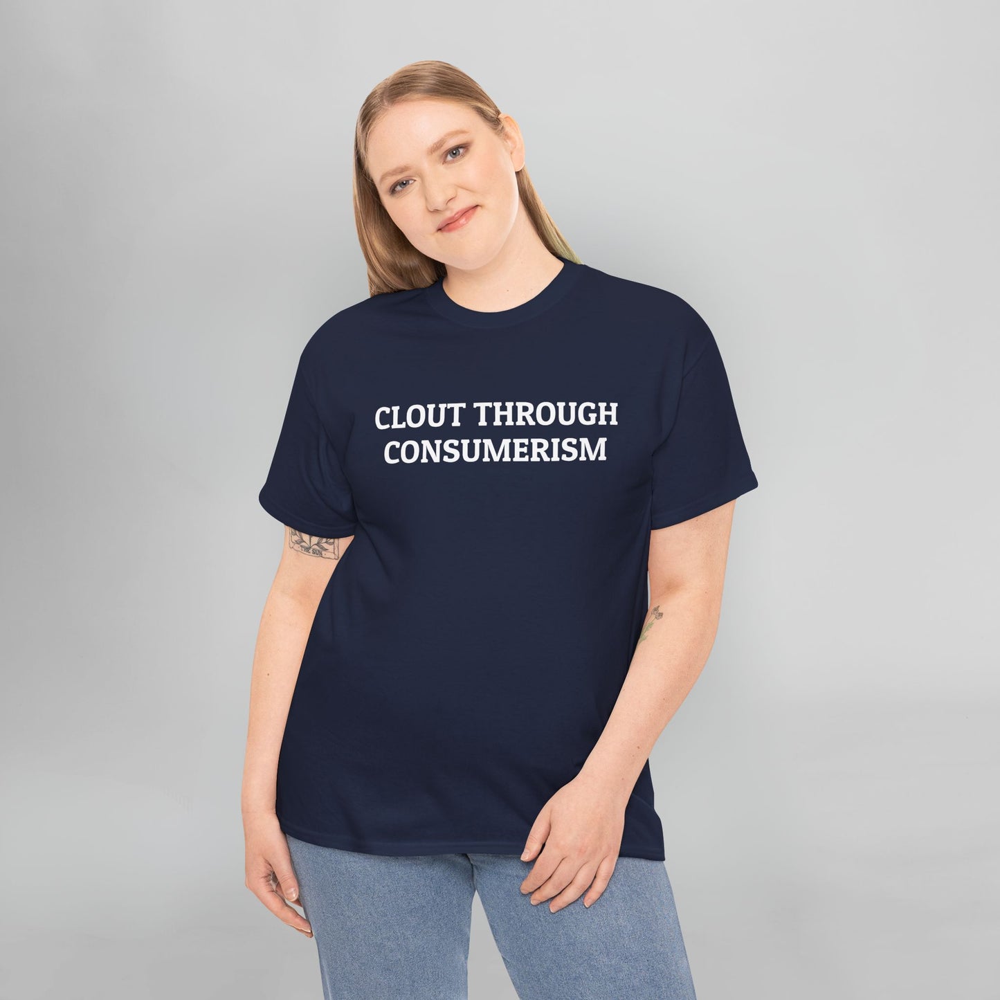 Clout Through Consumerism Tee