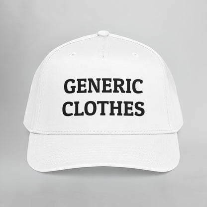 Generic Clothes Embroidered Mid Profile Baseball Cap