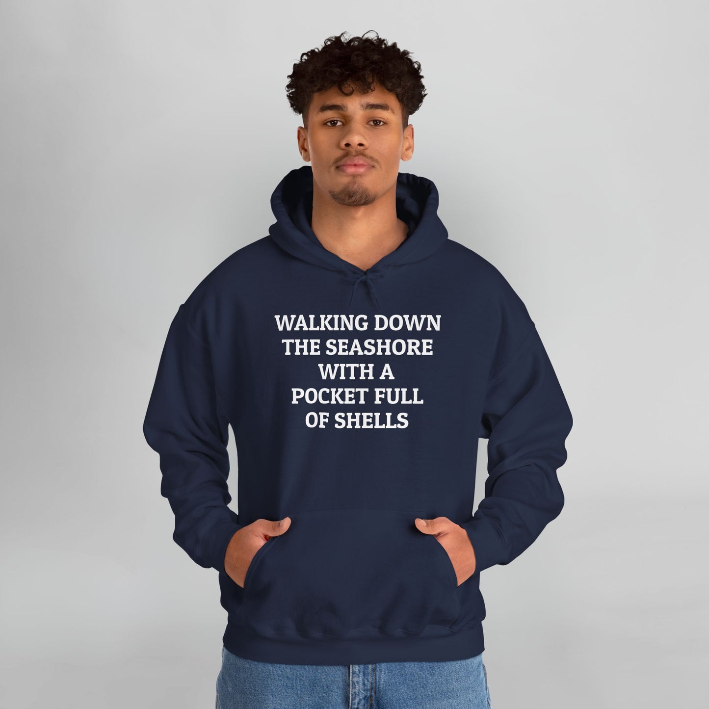 Walking Down the Seashore With a Pocket Full of Shells Hoodie