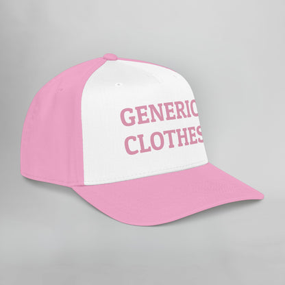 Generic Clothes Embroidered Mid Profile Baseball Cap