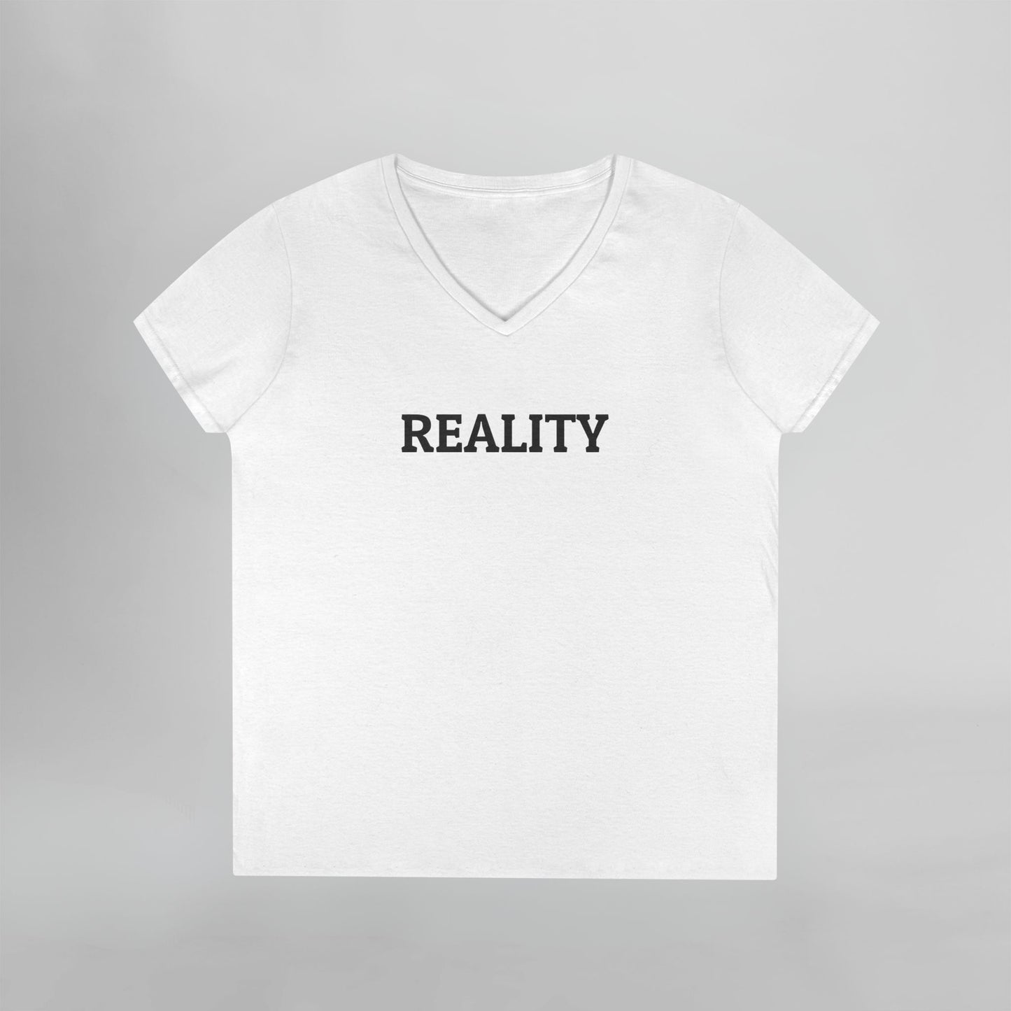 Reality Women's V-Neck Tee