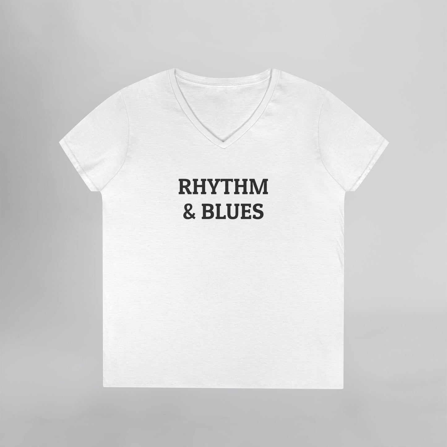 Rhythm & Blues Women's V-Neck Tee
