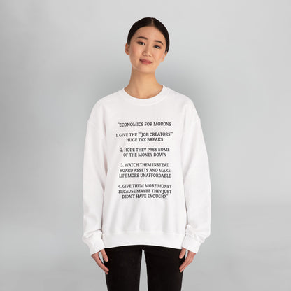 Economics for Morons Sweatshirt