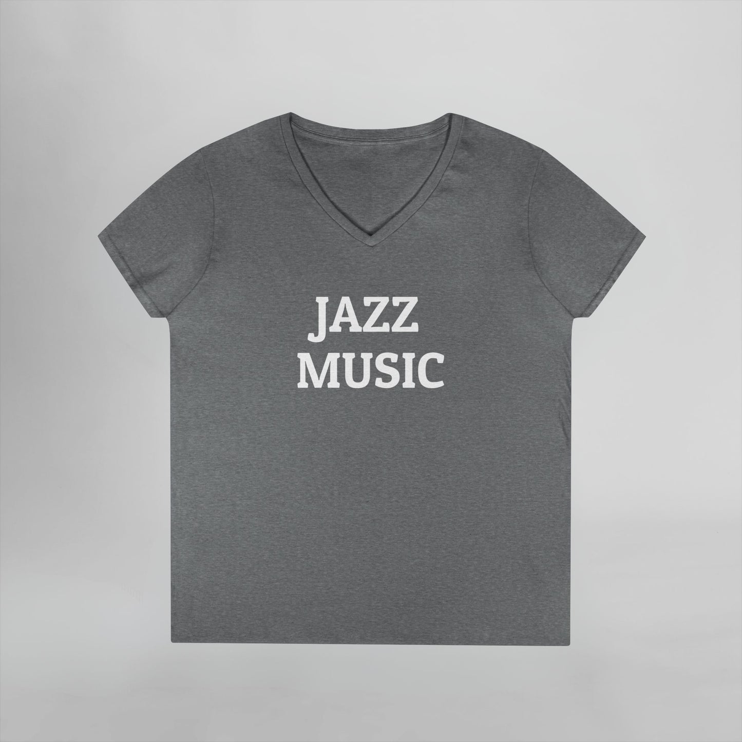 Jazz Music Women's V-Neck Tee
