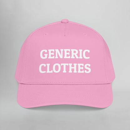 Generic Clothes Embroidered Mid Profile Baseball Cap